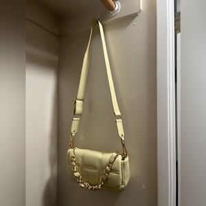 Cream purse urban outfitters